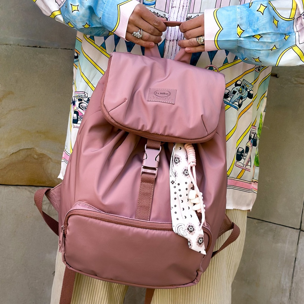 Puffer Backpack PINK