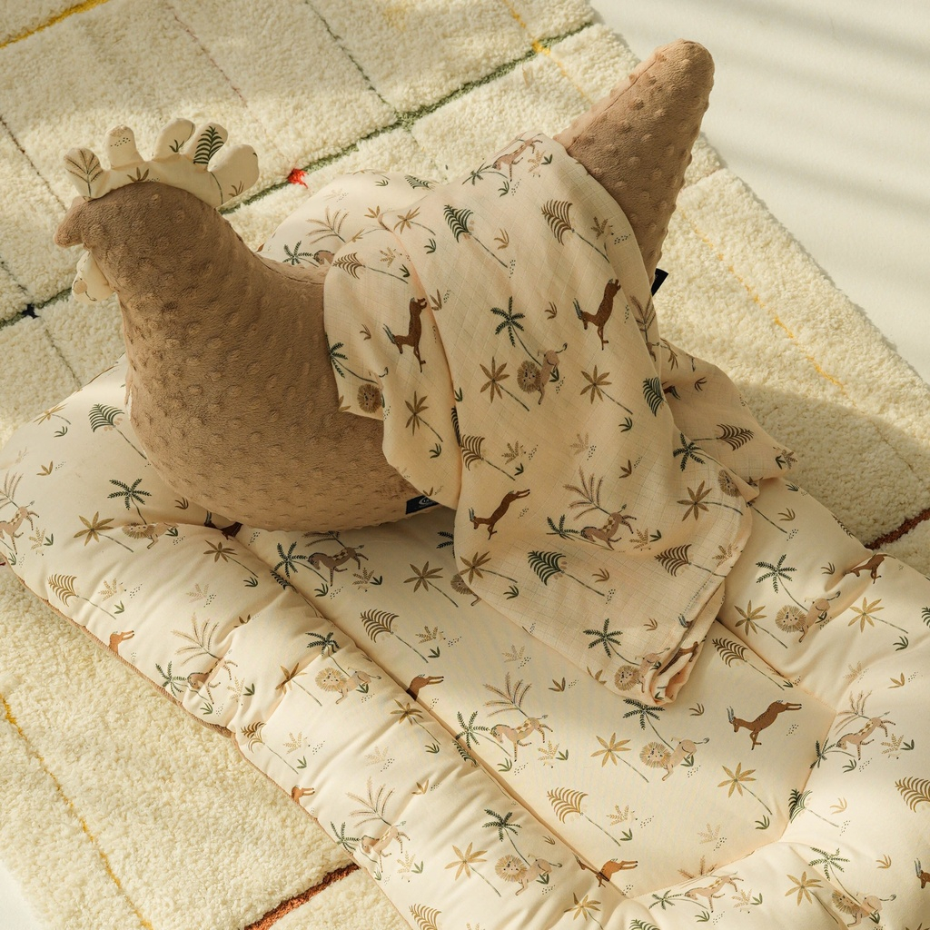 Grandma Dana's Hen Pillow Minky LITTLE SAVANNAH