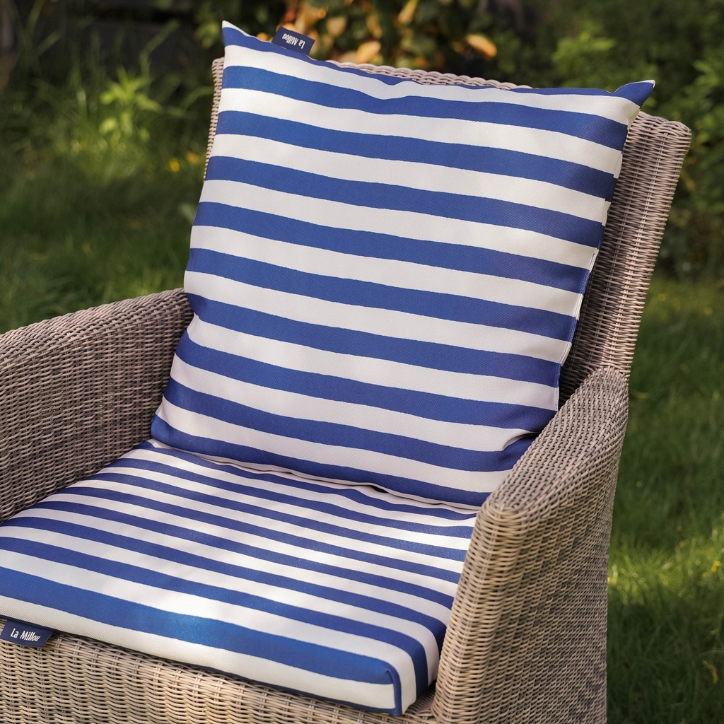 Poduszka Ogrodowa STRIPES NAVY