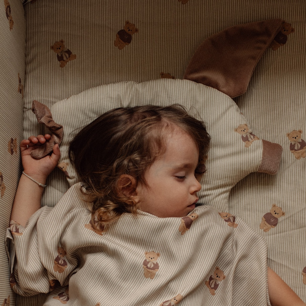 Pillow Sleepy Pig Velvet BABY BEAR