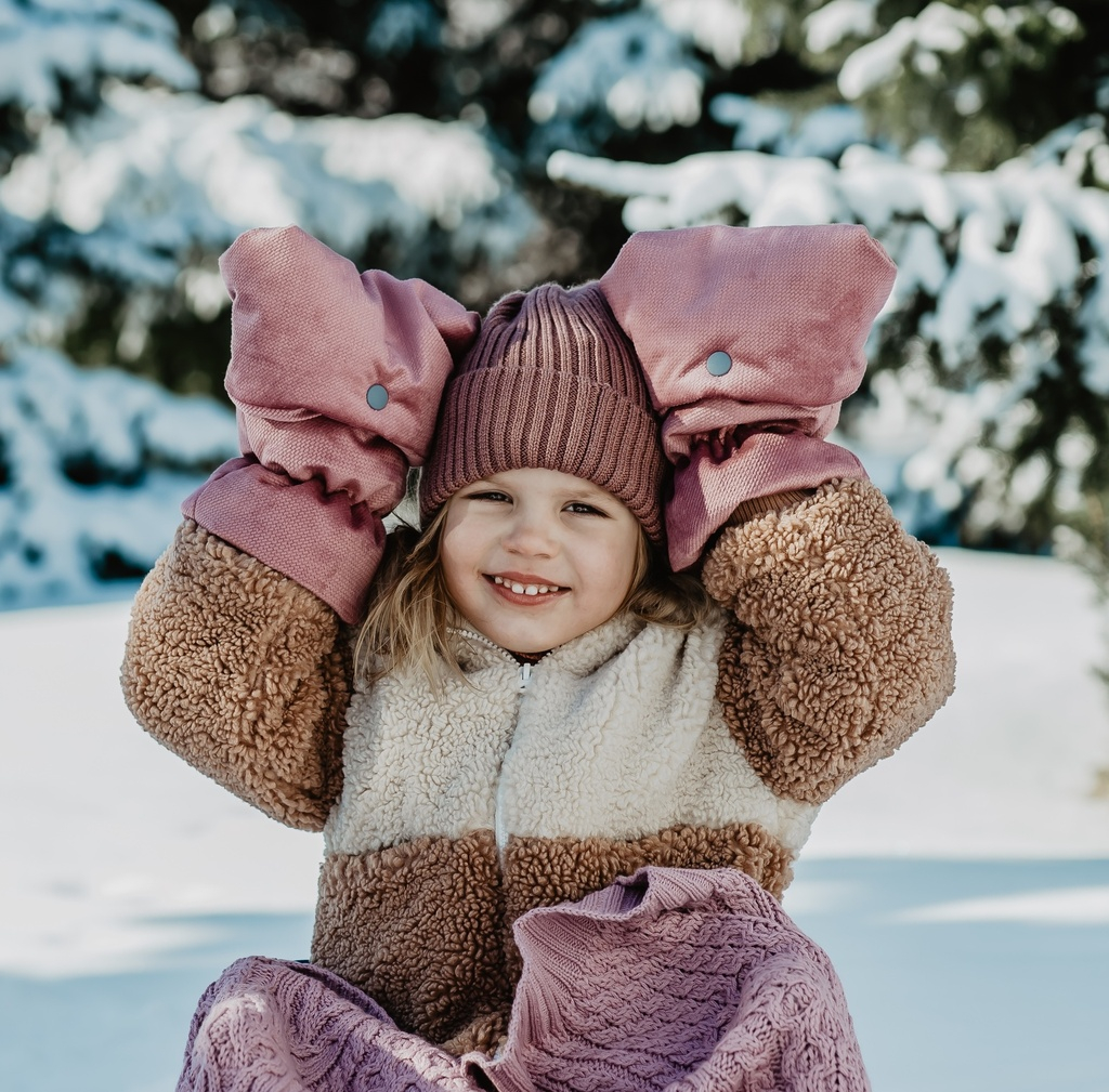 Stroller Gloves Velvet FRENCH LAVENDER