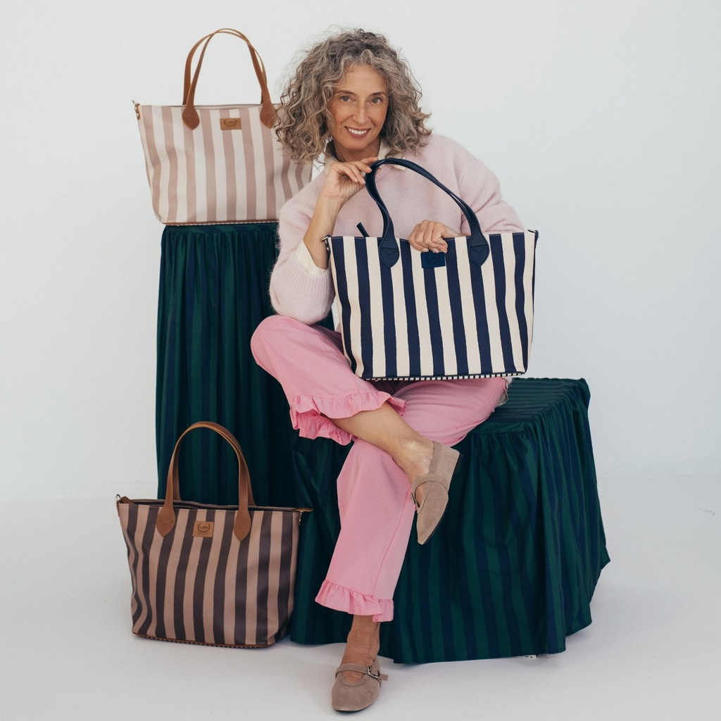 Torba Feeria STRIPES BEIGE