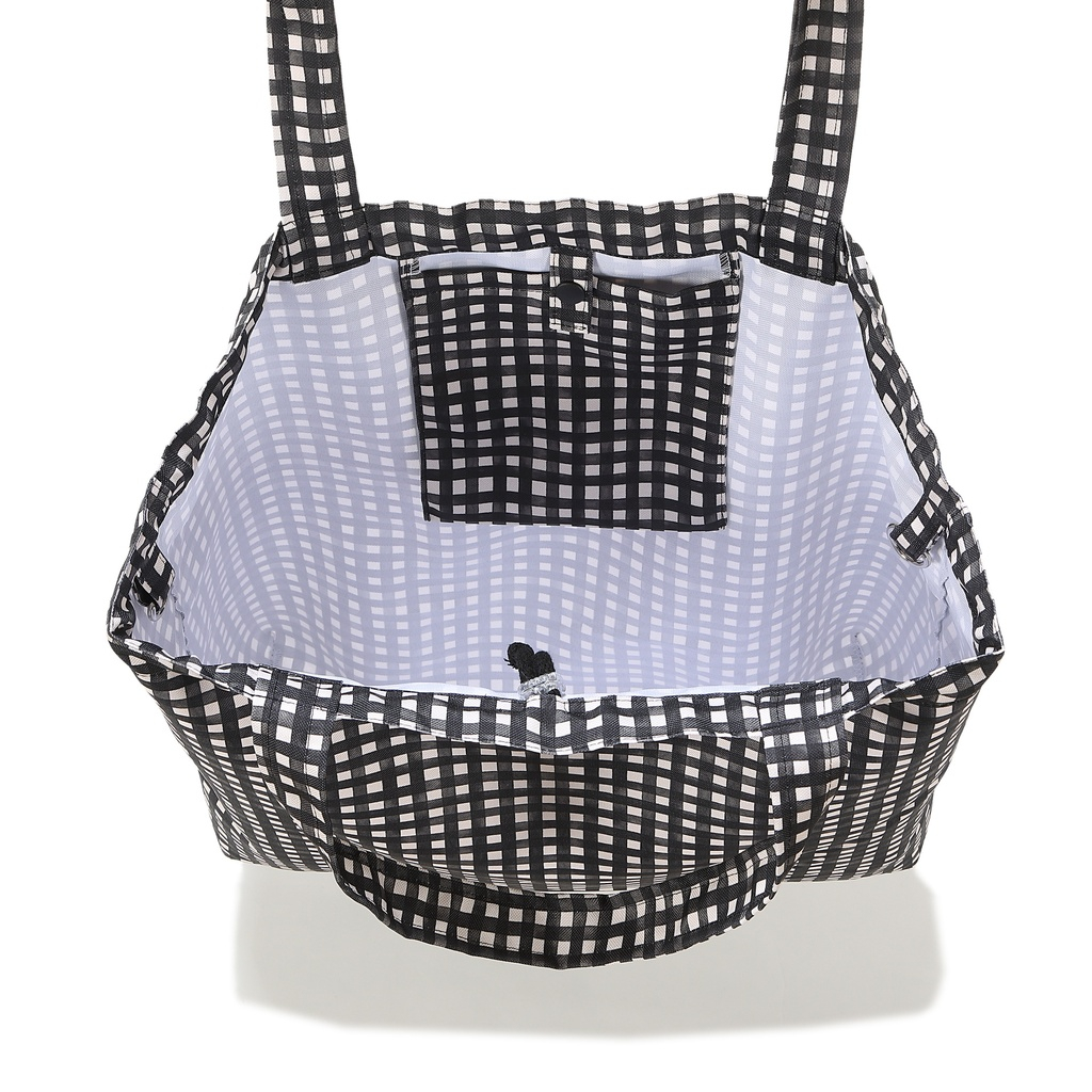 Shopper Bag L BLACK VICHY