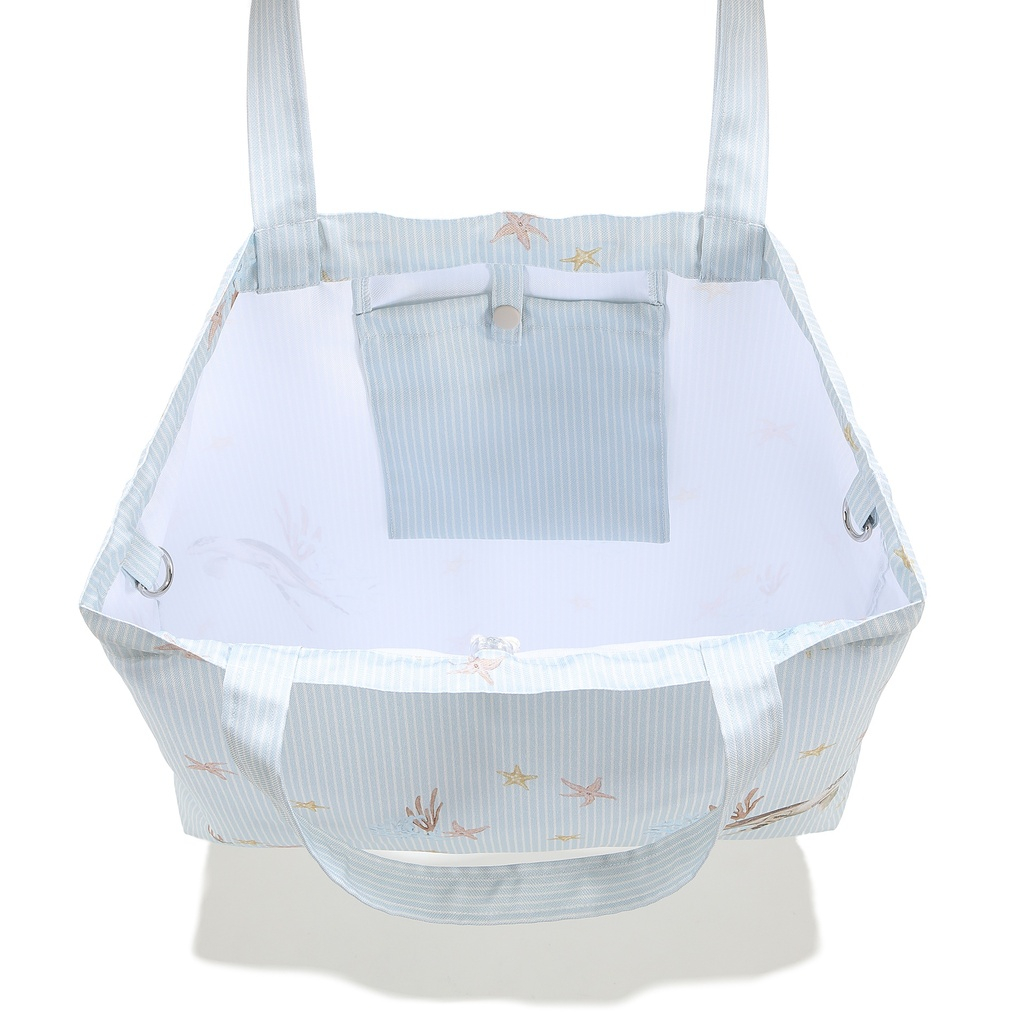 Shopper Bag L SEAWORLD by Magdalena Lamparska