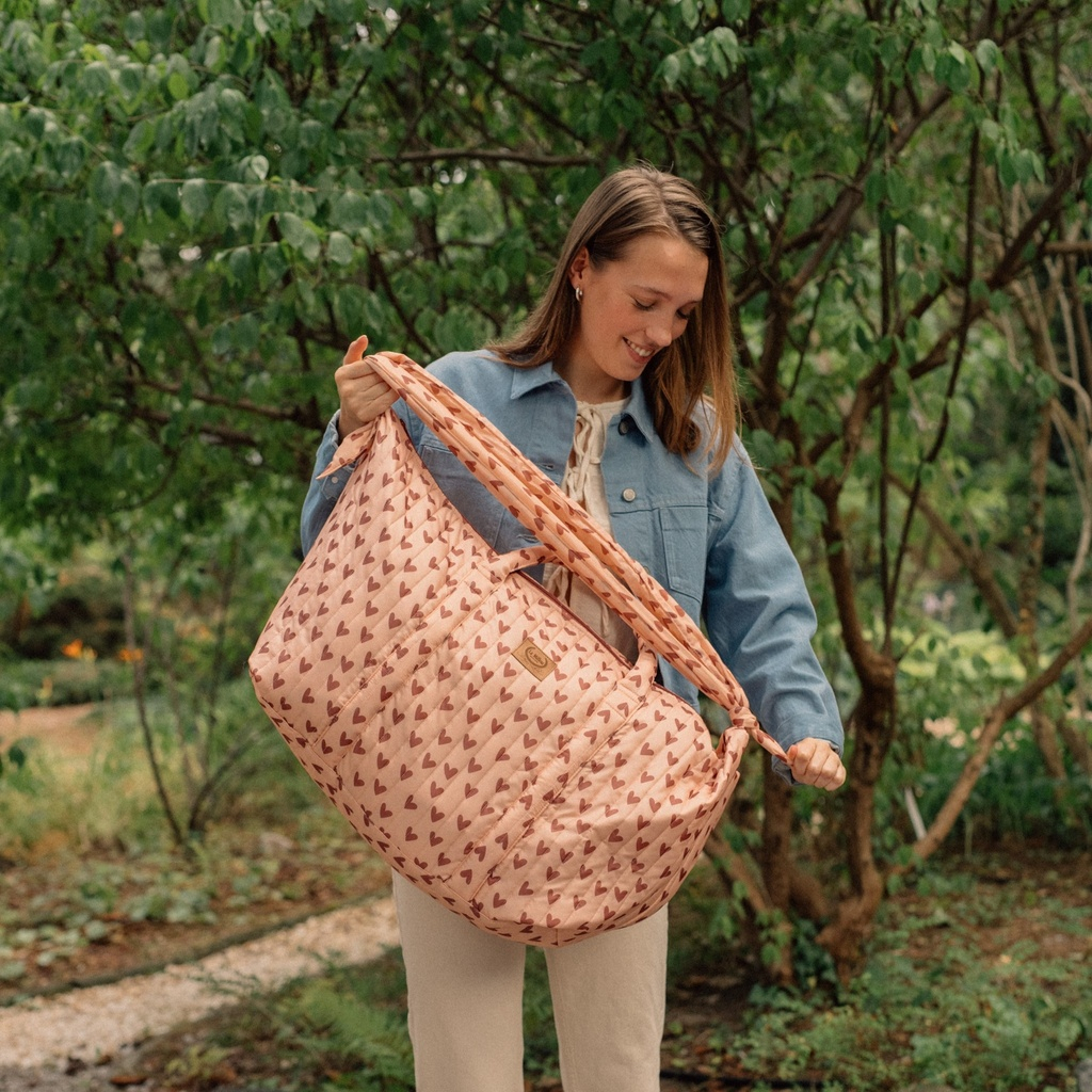 Weekend Bag Nylon HEARTBEAT PINK