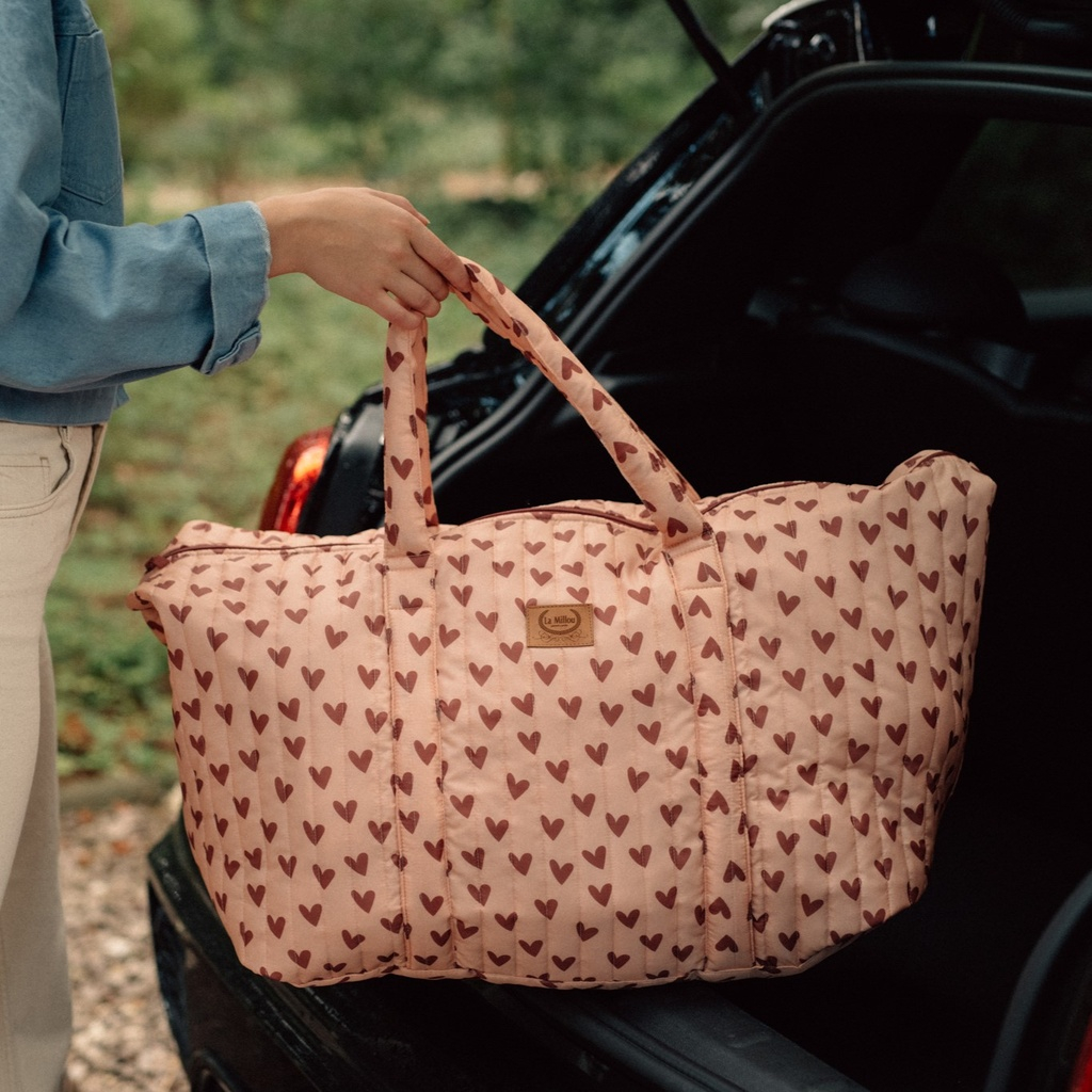 Weekend Bag Nylon HEARTBEAT PINK