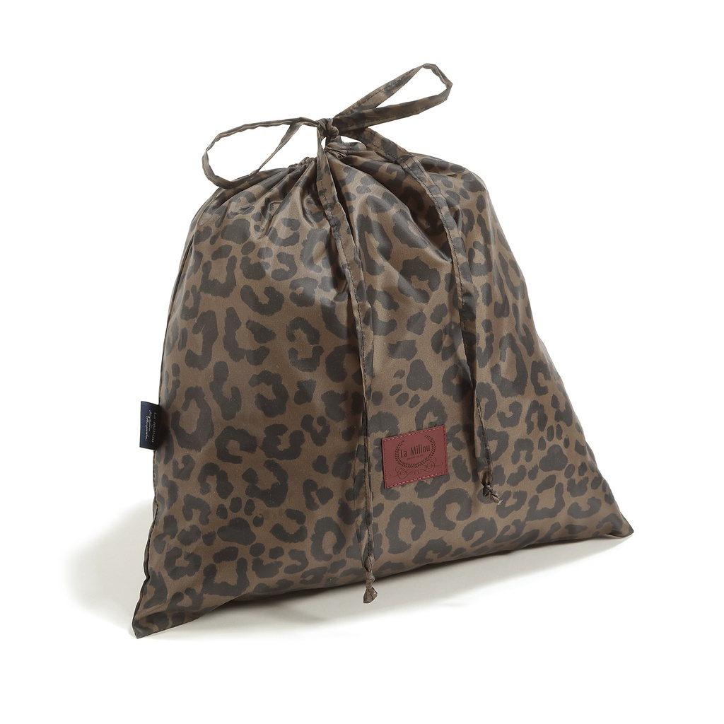 Wochenendtasche Nylon LEOPARD CHOCO by Magdalena Lamparska