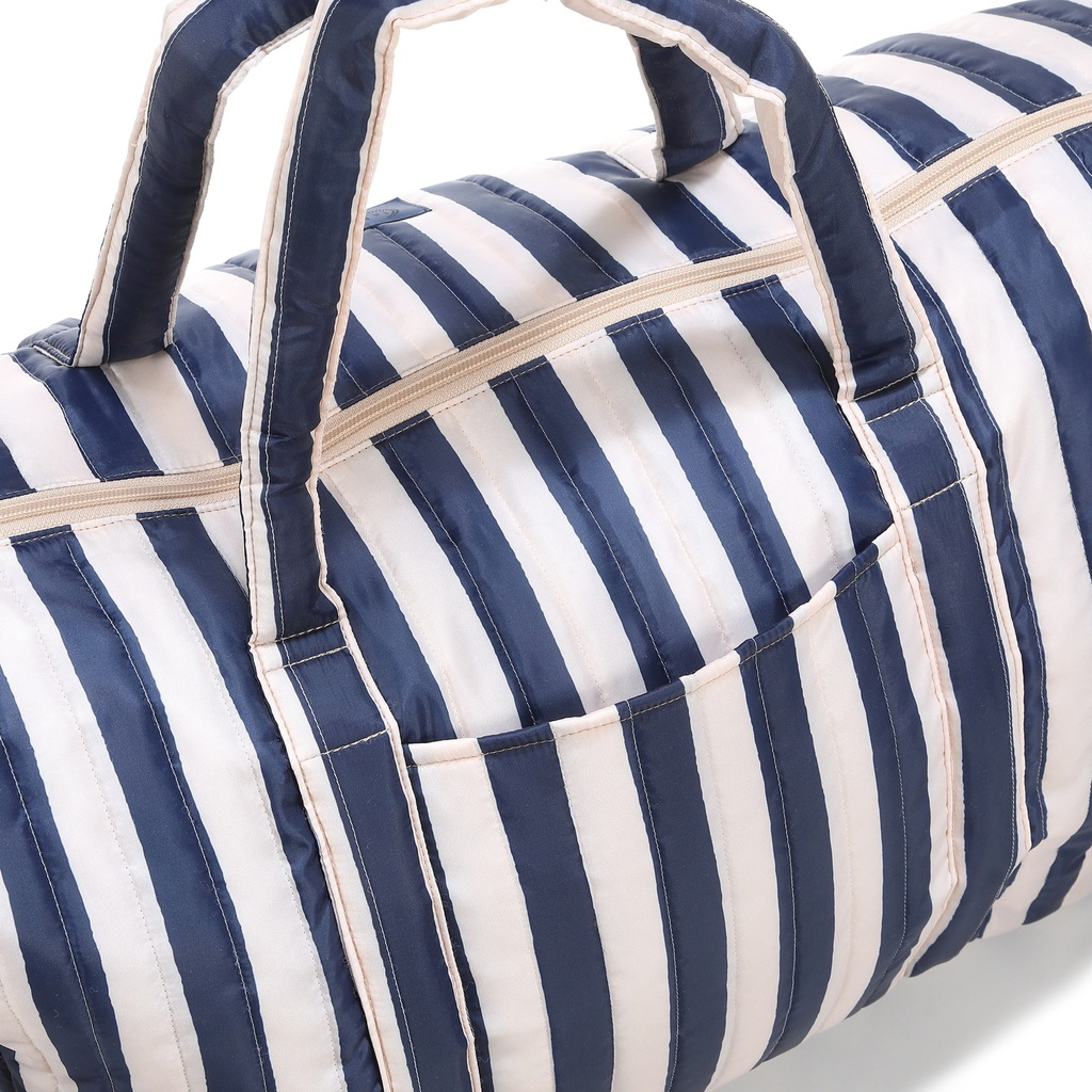 Weekend Bag Nylon STRIPES NAVY