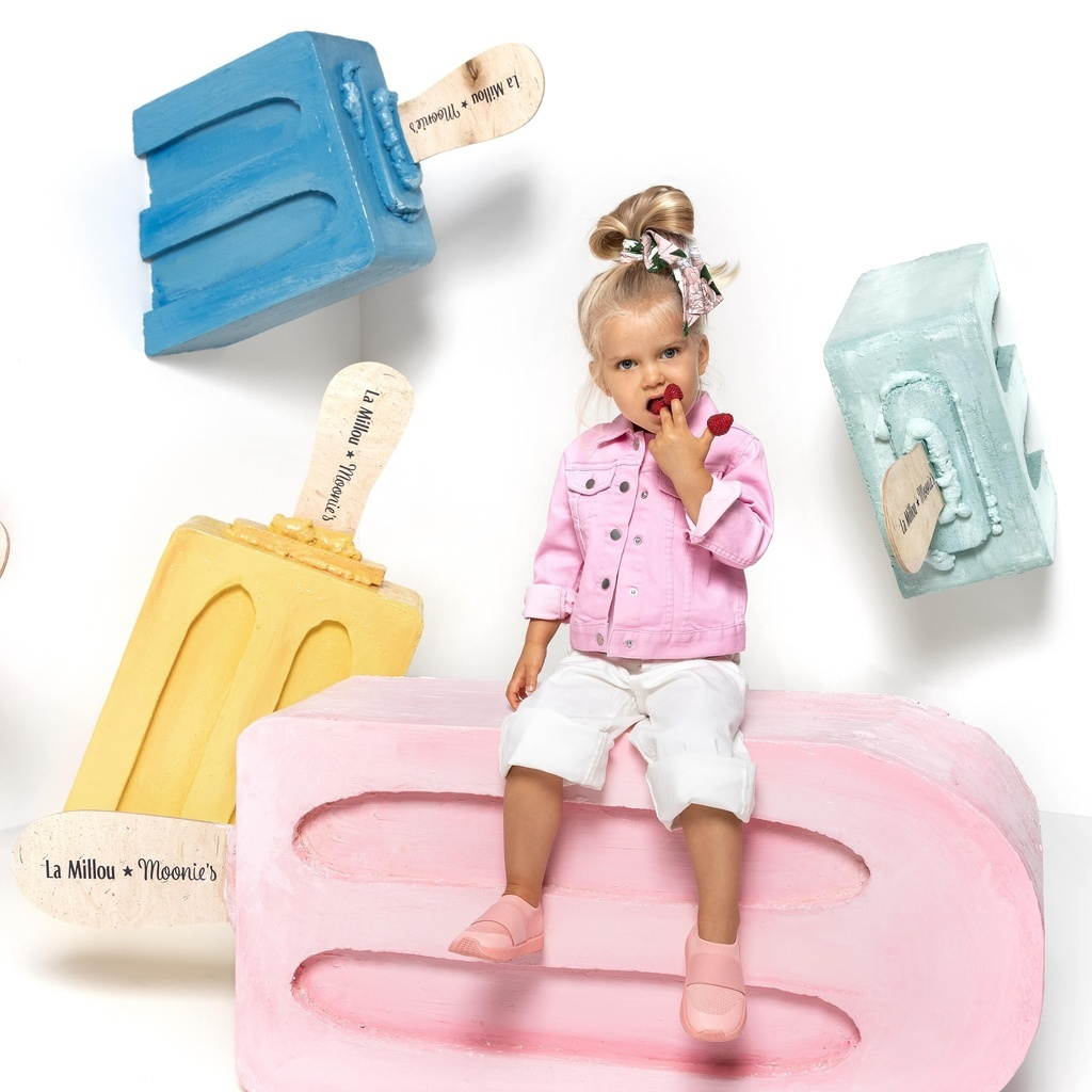 Sneakers Knitted PINK