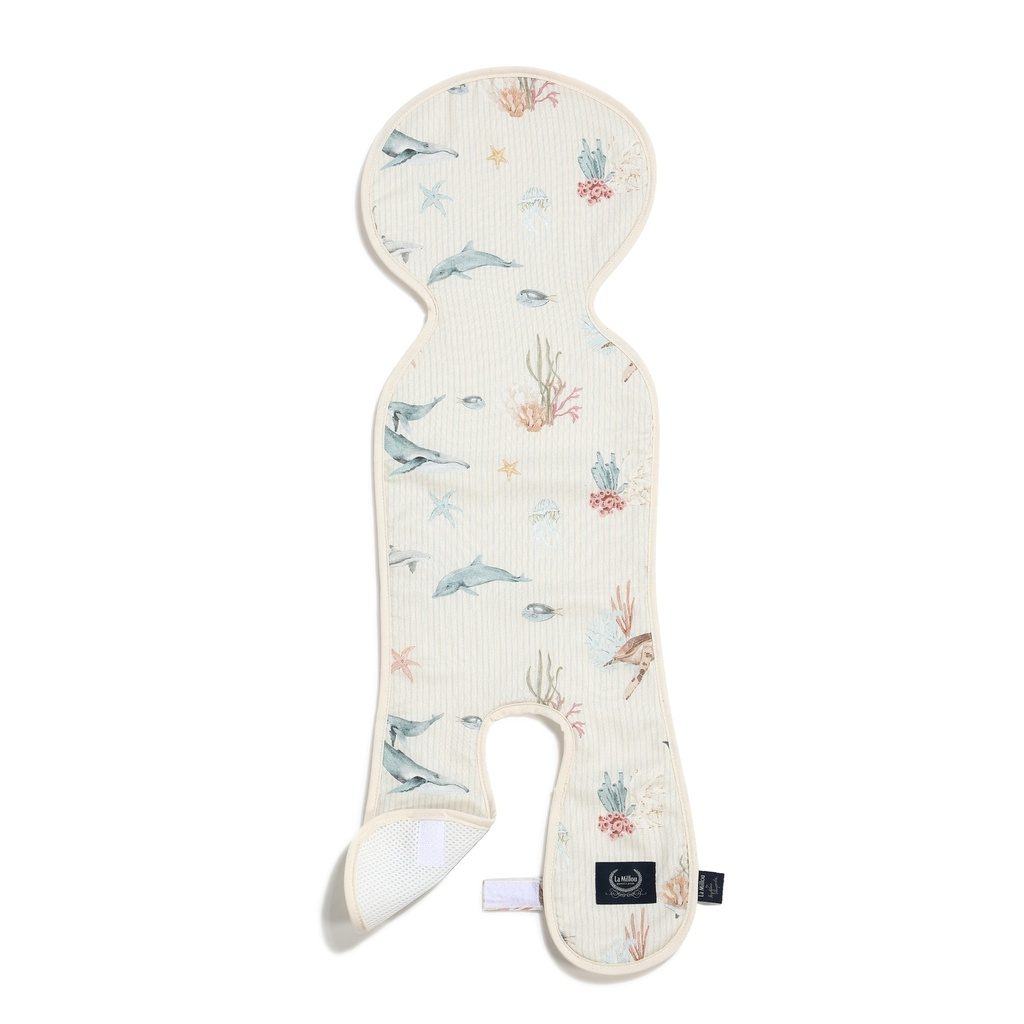 Car seat pad SEAWORLD by Magdalena Lamparska