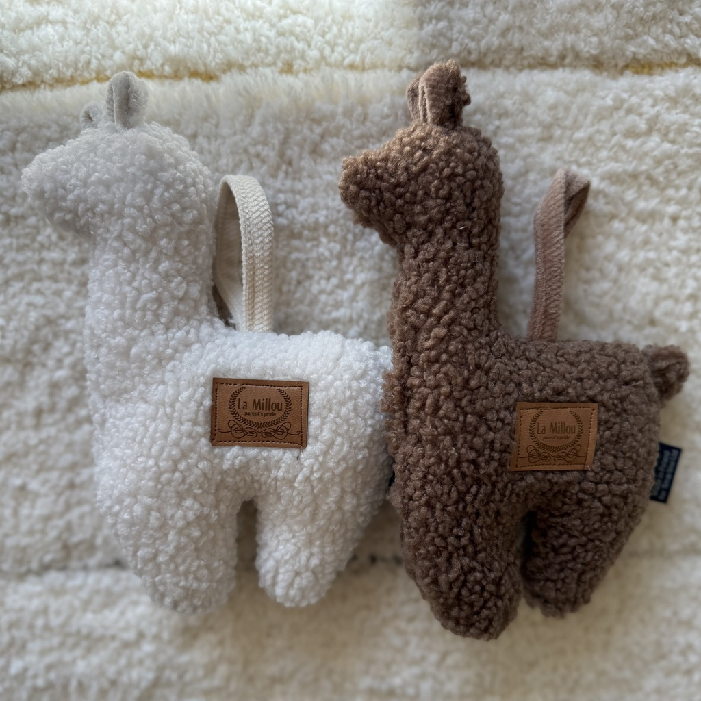 Teddy Bear LATTE Lama Toy