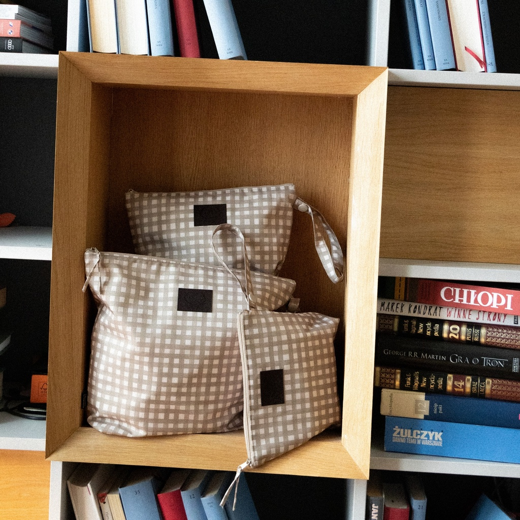Cosmetic Bag Set BEIGE VICHY