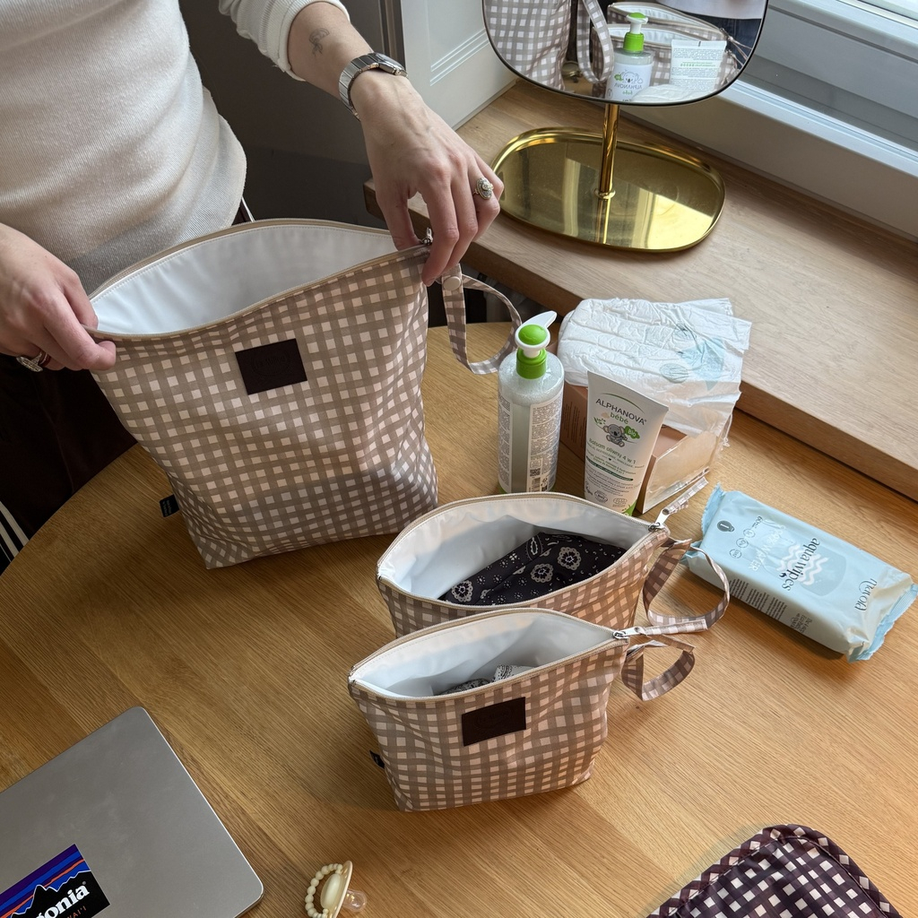 Cosmetic Bag Set BEIGE VICHY