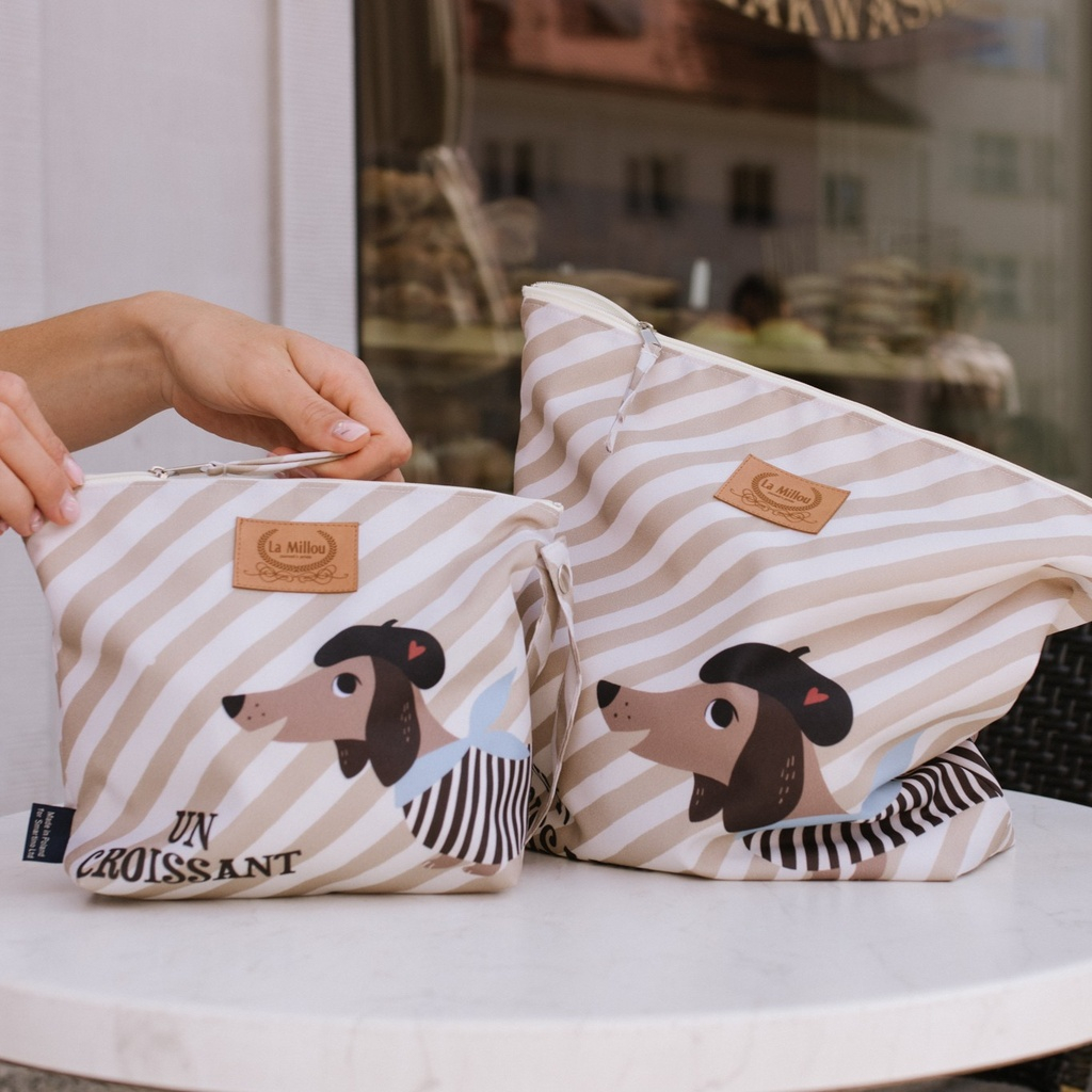 Cosmetic Bag Set PIERRE THE DOG