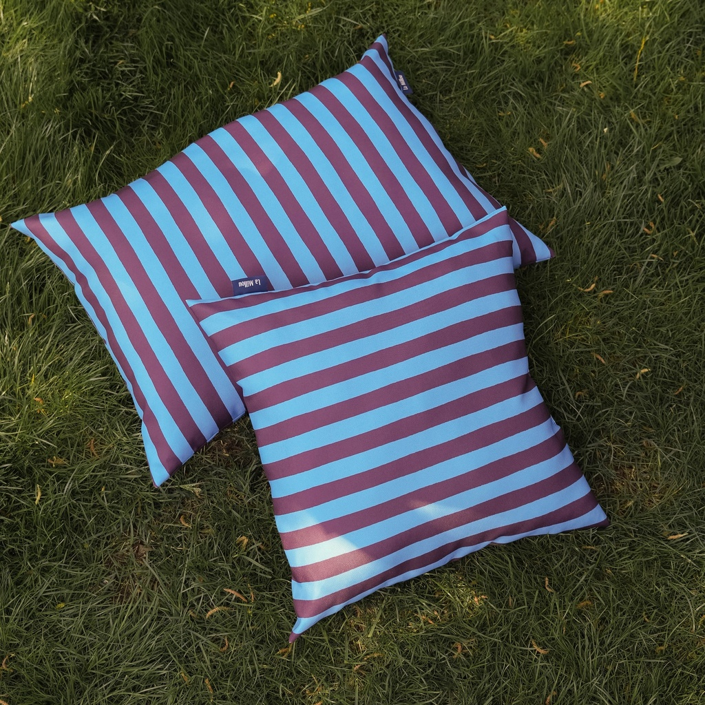 Gartenkissen Set STRIPES BLUE