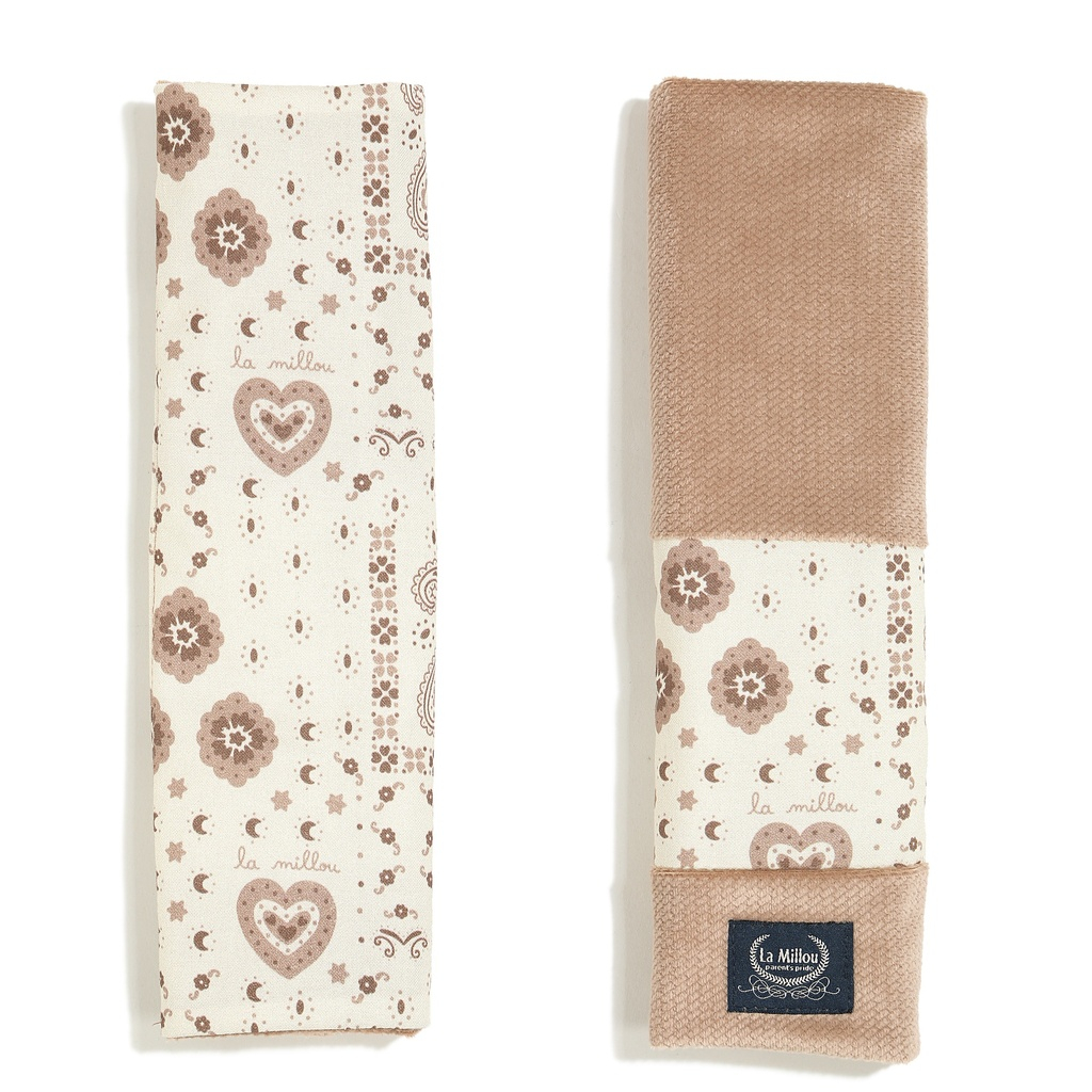 Zestaw spacerowy BANDANA CREAM