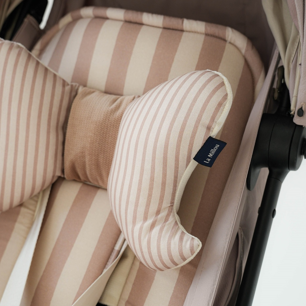 Zestaw spacerowy STRIPES BEIGE