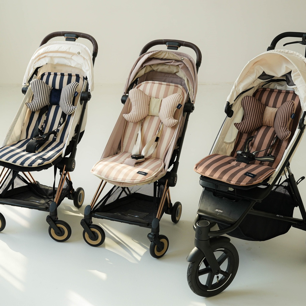Zestaw spacerowy STRIPES BEIGE