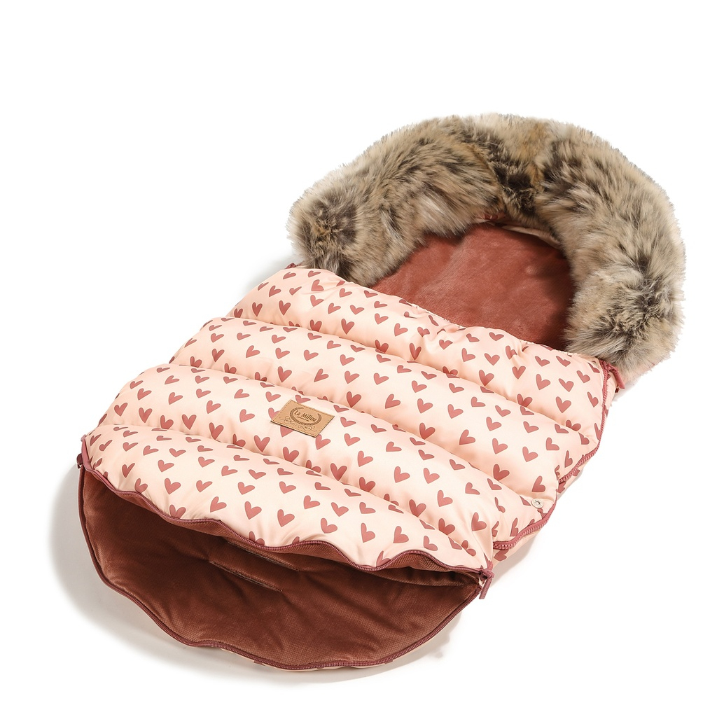 Footmuff Combo Multi HEARTBEAT PINK