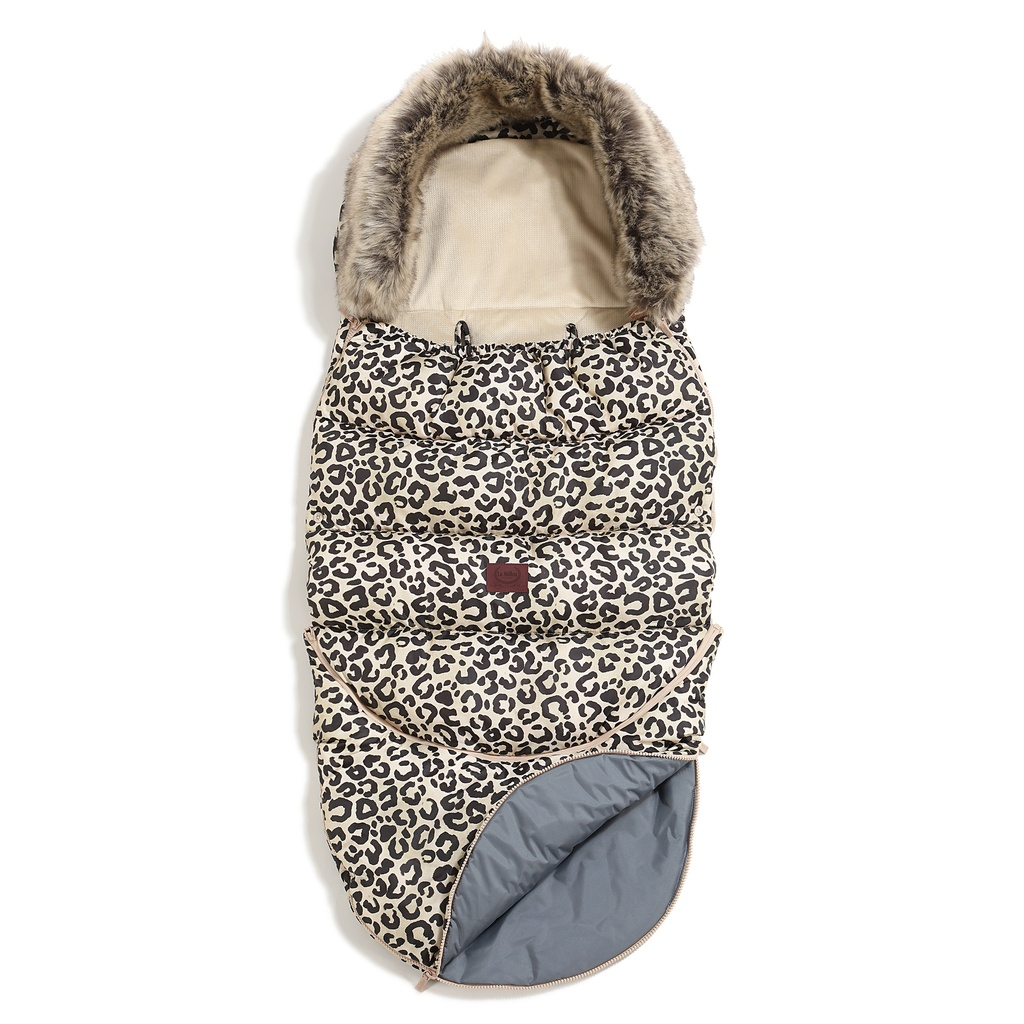 Footmuff Combo Multi LEOPARD CREAM by Magdalena Lamparska