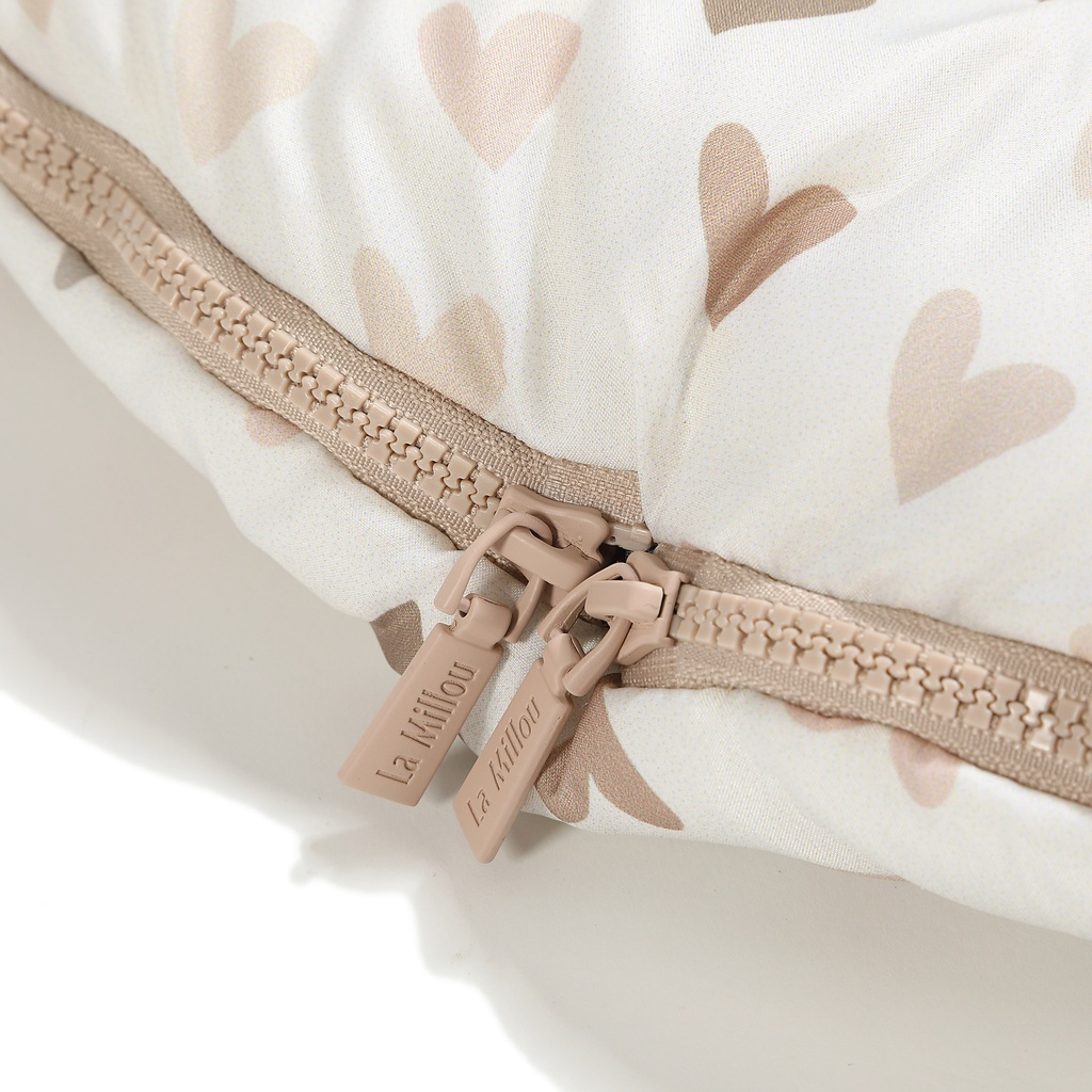 Footmuff Uni Multi HEARTBEAT BEIGE