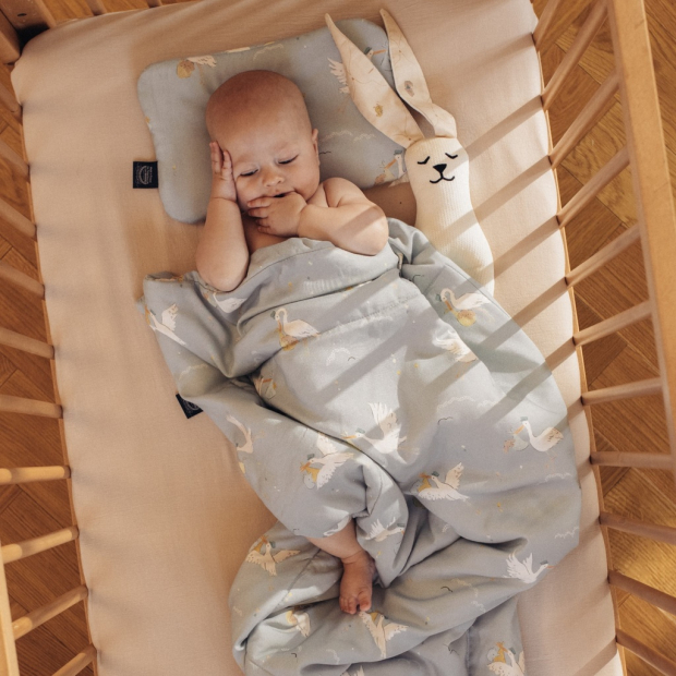 Komplet Pościeli Bawełnianej BEBE MIGNON BLUE-1667702333857