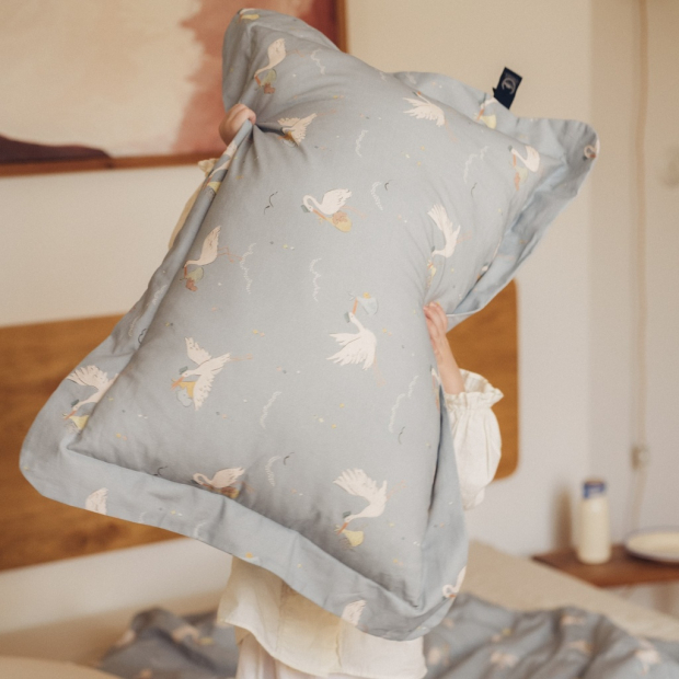 Poduszka do spania Bawełna BEBE MIGNON BLUE-1667712230019