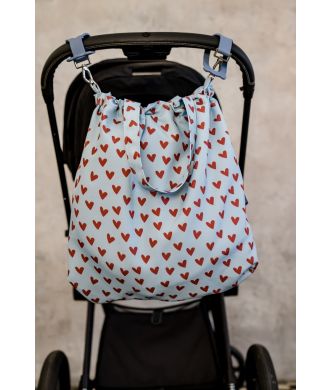 Torba Shopper Bag HEARTBEAT BLUE-501537