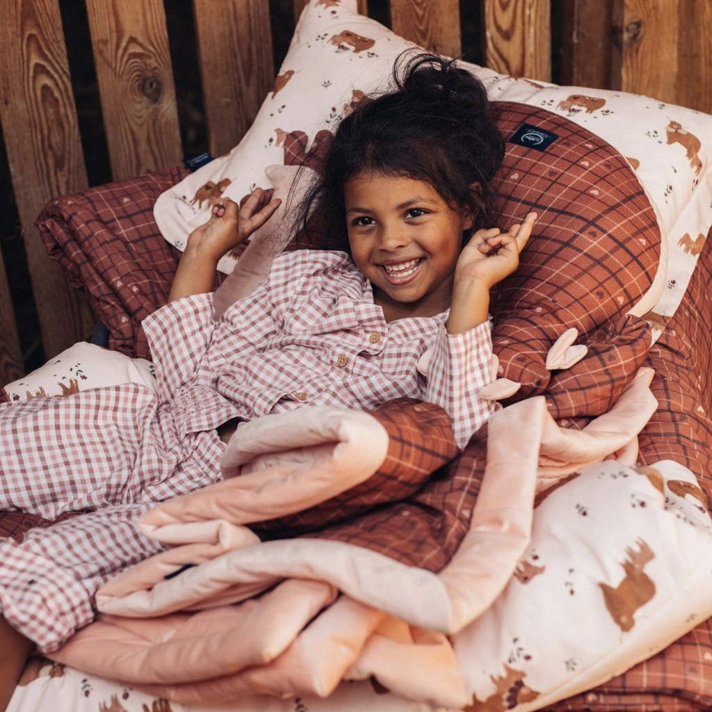 warme decke velvet moo meadow plaid