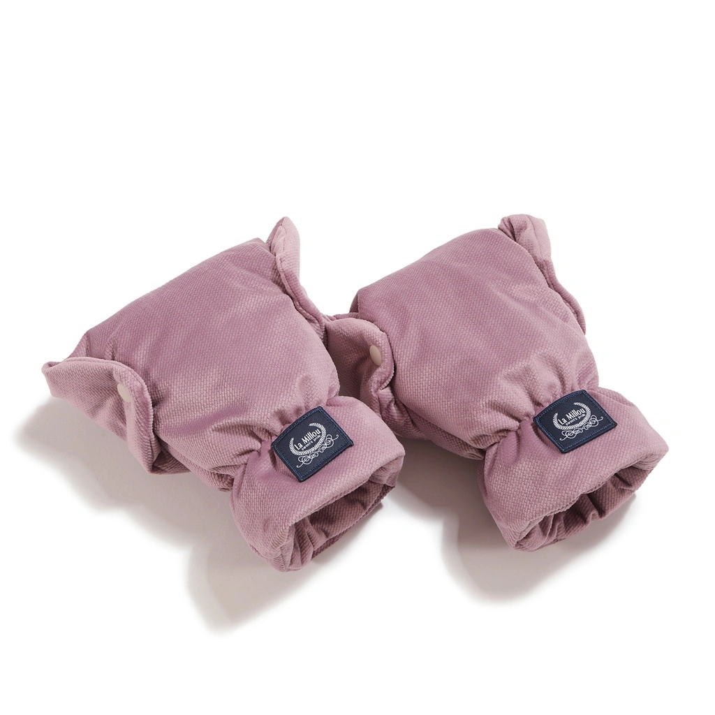 kinderwagen handschuhe velvet french lavender