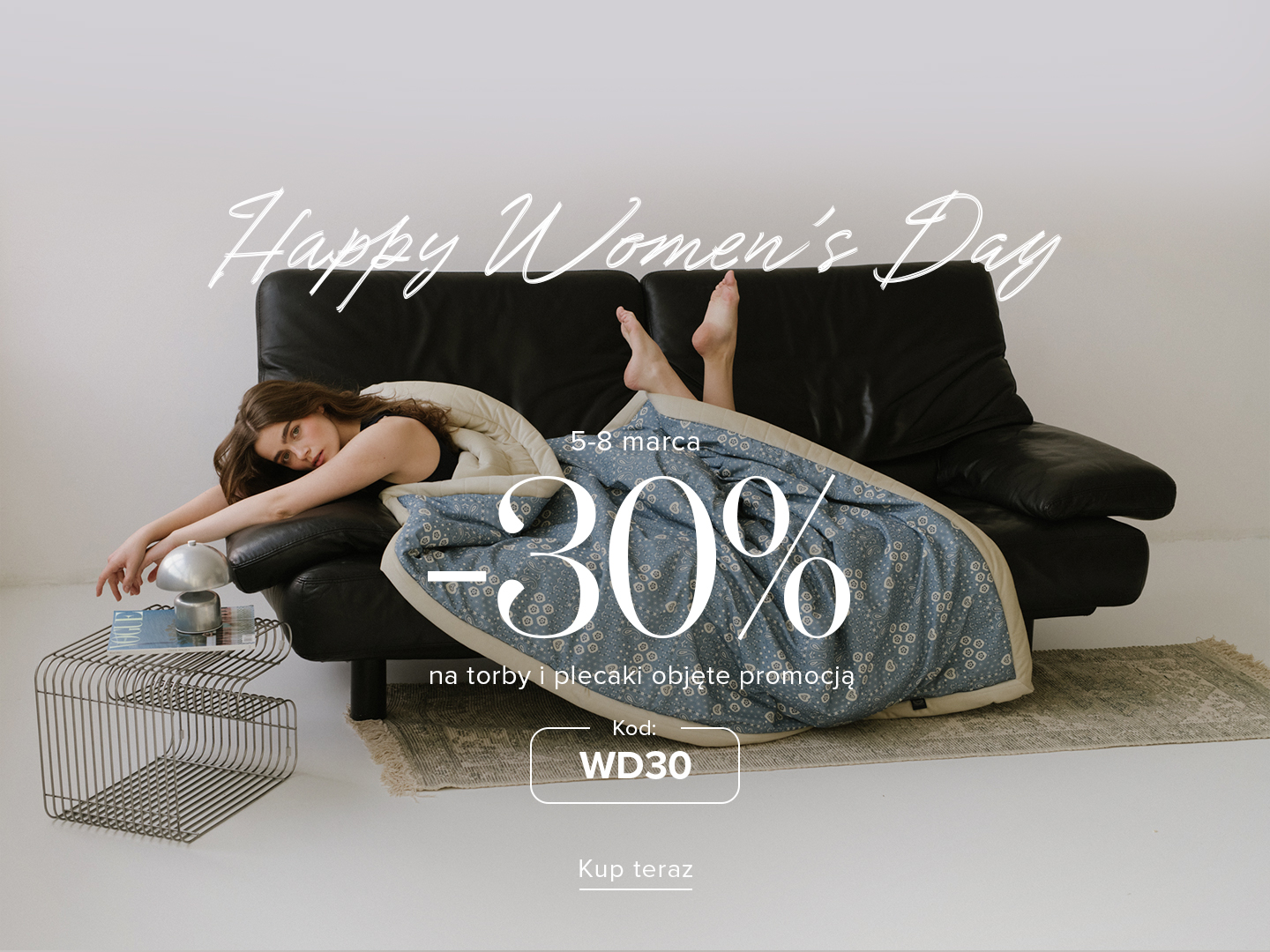 Happy Women's day. Torby i plecaki objęte promocją -30%. 