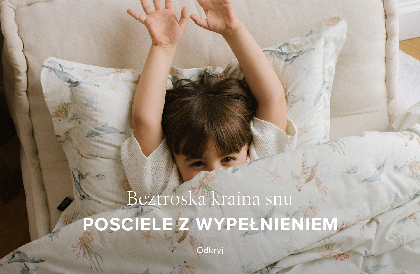 Pościele bawełniane z wypełnieniem - ready to use