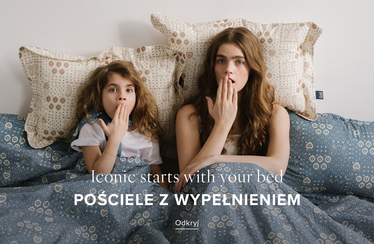 Pościele bawełniane z wypełnieniem - ready to use