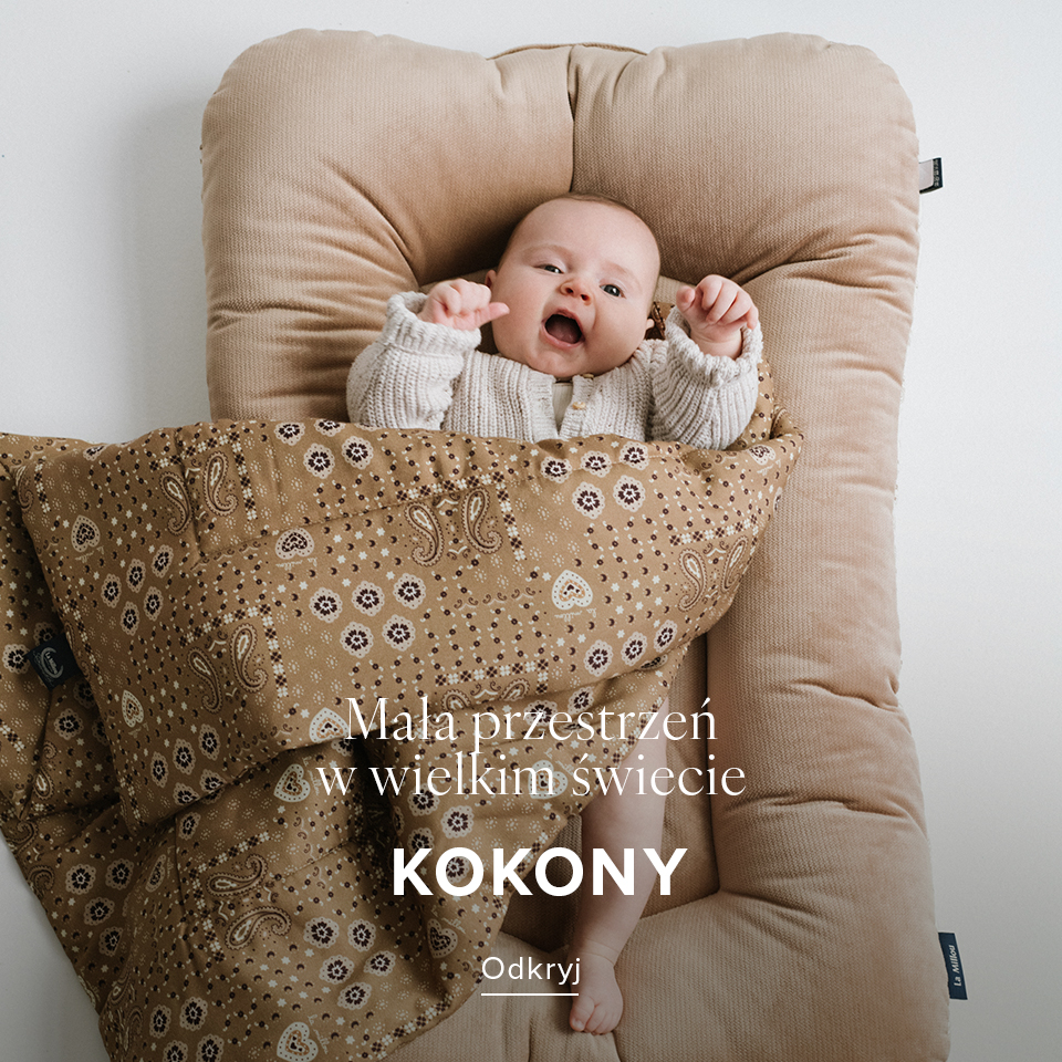 Kokon niemowlęcy. Mała przestrzeń w wielkim świecie. Odkryj. 