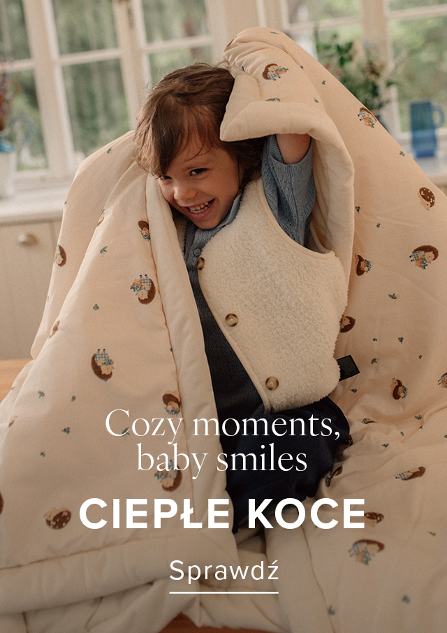 Ciepłe kocyki dziecięce z wypełnieniem. Znajdź idealny dla swojego maluszka.