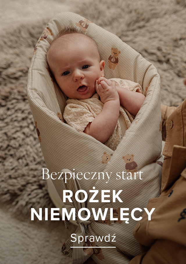Rożek niemowlęcy - bezpieczny start