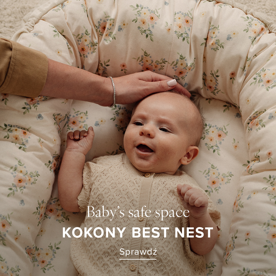 Bezpieczna przestrzeń dla dziecka. Kokony Best Nest. Sprawdź. 