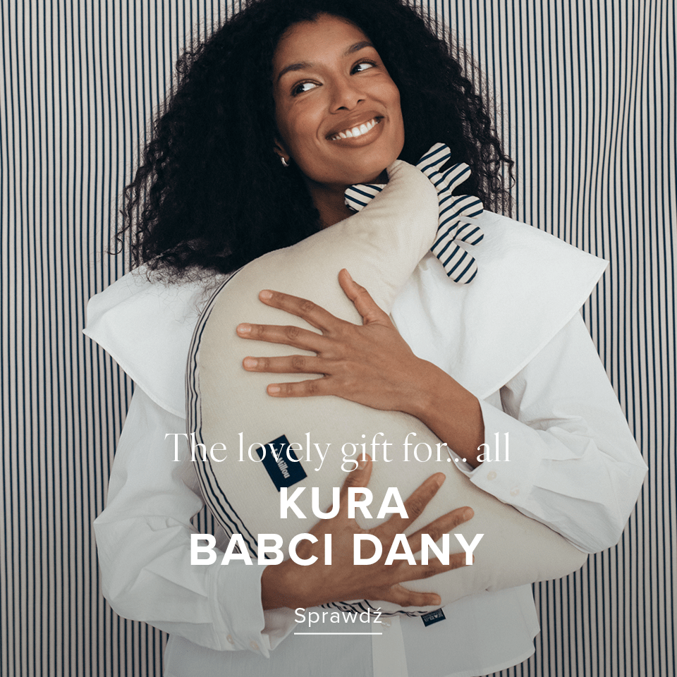 Poduszka wielofunkcyjna, kura babci Dany.